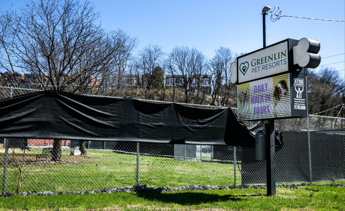 Exterior of a pet resort business that received Dauphin County gaming grant funding