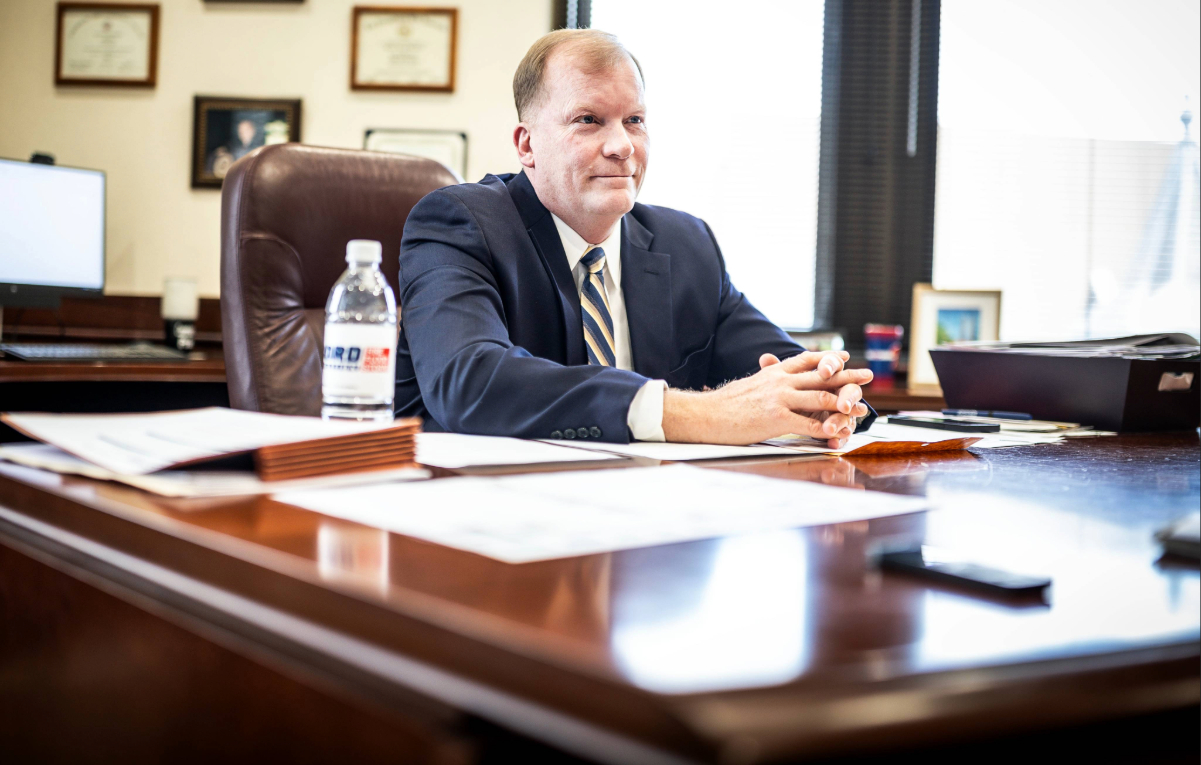 Dauphin County Commissioner Mike Pries, who voted on gaming grant awards funded by Hollywood Casino revenue